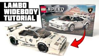 How to Make the Liberty Walk Lambo | LEGO SPEED CHAMPIONS