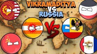 [VIKRAMADITYA VS RUSSIA] ️ || World Provinces #countryballs #geography