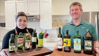 Blind Extra-Virgin Olive Oil Taste Test to Find the BEST Supermarket Oil - LIVE!