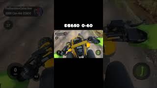 Canam DS450 XC VS Bombardier DS650 Quicker vs. Faster?   #canamds450 #Bombardierds650