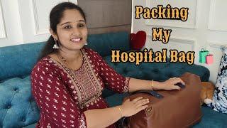 What's in my Hospital Bag || Packing Hospital Bag for My Delivery || Kannada vlogs