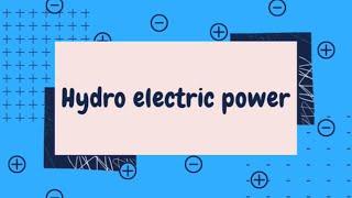 Hydroelectric power is part of renewable energy ||Ta Electrical Academy ||