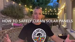 How To Safely Clean Solar Panels