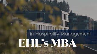 MBA - EHL's MBA in Hospitality Management