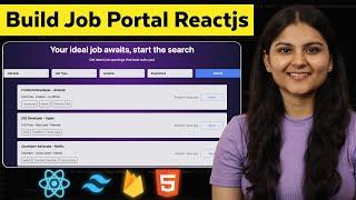 Build a Job Portal Website: ReactJs, Tailwind CSS & Firebase