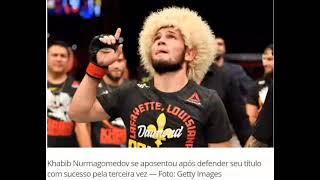 Porque Khabib Nurmagomedov se aposentou e nunca mais irá lutar? Entenda o motivo.