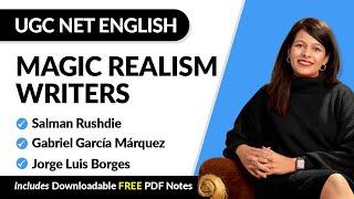 UGC NET English Literature | Most Important Magic Realism Writers | Arpita Karwa