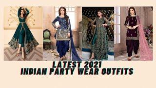 Latest 2021 Indian Party Wear Outfits !! Trending Indian Suits Designs ! Indian Suits Shopping USA