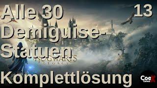 Der Mann hinter den Monden & Alle 30 Demiguise-Statuen | Hogwarts Legacy 100% Komplettlösung #13