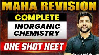 Complete INORGANIC CHEMISTRY in 1 Shot | Concepts + Most Important Questions | NEET 2023