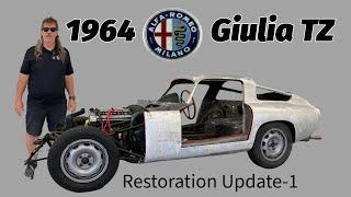 1964 ALfa Romeo Giulia TZ Restoration update-1