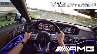 LAST V12 AMG - 2020 Mercedes Benz S65 AMG POV Sunset Drive