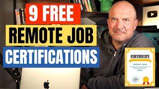 9 FREE Remote Job Certifications Every Resume Needs in 2024