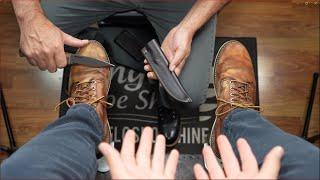 Time For You To Relax!!! | Angelo Shoe Shine ASMR