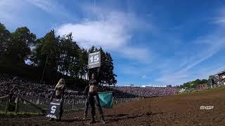 MXGP of France start MXGP Race 2 FPV