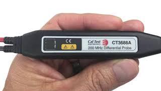 Cal Test CT3688A, 200 MHz Active Differential Probe