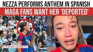 Nezza LEAKS Inside Video: Sings US Anthem In Spanish Despite Dodgers' Warning | WATCH