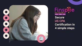 Secure US CPA Certification in 4 simple steps