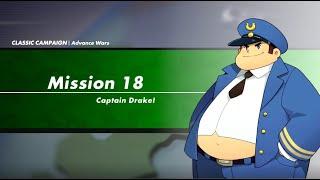 Advance Wars 1+2: Reboot Camp - AW1 Campaign - Mission 18: Captain Drake! (Max, Rank S, Score: 300)