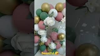 Beautiful Decoration|| Balloons|| Flowers