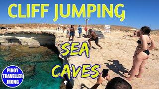 CYPRUS SEA CAVES || CAPE GRECO || part 4 #cliffjumping #ayianapa