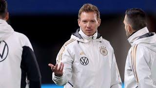 Julian Nagelsmann Training at Germany national team,  Finishing drills