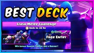 CLASH MELEE CHALLENGE in CLASH ROYALE!