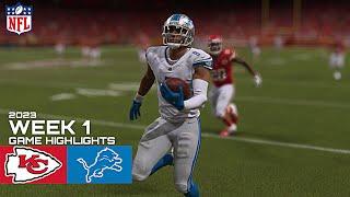 Kansas City Chiefs vs Detroit Lions NFL Week 1 Simulation (Madden 24 Rosters)