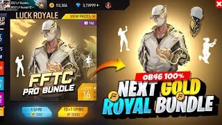 OB46 Next Gold Royale Bundle Free Fire | New Event Free Fire Bangladesh Server | Free Fire New Event