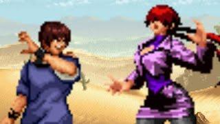 KOF (Mugen) Chris XV vs Shermie