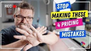 Videographers: Stop Making These 4 Pricing Mistakes #videoproduction #videobusiness #videography