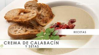 Crema de Calabacín y Setas de Karlos Arguiñano ​ Hogarmania