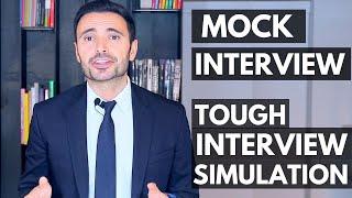 TOUGH Mock Interview - Job Interview Simulation and Training