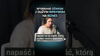 Co da Ci wybieranie dużych dźwigni? - Lena Mitkowa 