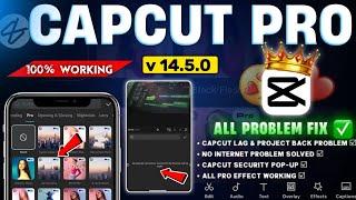 CapCut Pro New Update | Capcut No Internet Problem Solved - 100%  All Problem Solved 