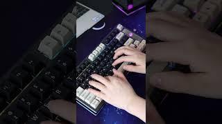 Sound Test of Best Buget YUNZII YZ75 hotswap mechanical keyboard #yunzii #yunziikeyboard #keyboard