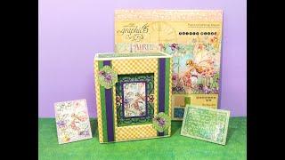 Graphic 45 ATC Matchbook Box and Album (Fairie Wings) Tutorial Video