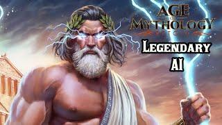 Zeus vs Isis 1v1, Legendary AI Difficulty Skirmish - Age of Mythology: Retold