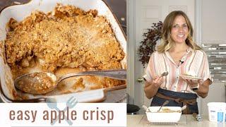 How to Make EASY APPLE CRISP | RECIPE VIDEO