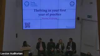 Thriving in your first year of practice - Young Barristers' Committee event