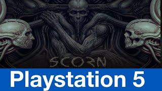 SCORN PlayStation 5 4K Gameplay