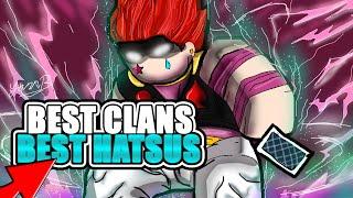 SAVE YOUR MONEY! Top HATSU, NEN, & CLANS you NEED in Hunter x Hunter Ultimate Finale! | ROBLOX