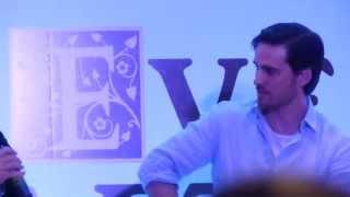 Colin O'Donoghue speaking in gaelic in the Panel at Ever After Rio 2015 (Part 5)