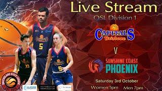 QSL1 Men - Brisbane Capitals v Sunshine Coast Phoenix