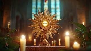 Gregorian Chants for Eucharistic Adoration | Catholic Music for Prayer