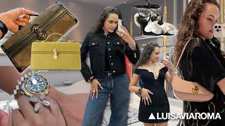 NEW Luisaviaroma Store Tour, Barneys Pop Up & BLING! Luxury Shopping Vlog