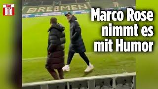 Fußball kann so Spaß machen: Werder-Fans veräppeln Marco Rose | Reif ist Live