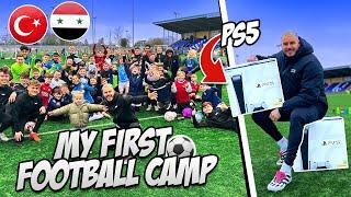 Insane Football Camp: You Won't Believe How Many Kids Were Involved!