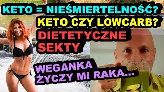  DIETETYCZNE NIEBEZPIECZEŃSTWA - KETO, LOWCARB, WEGANIZM, WEGETARIANIZM, Odmładzanie na surowo