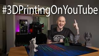 #3DPrintingOnYouTube - Ultimate 3D Printer Q&A 2024!